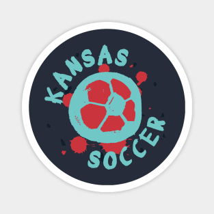 Kansas Soccer 02 Magnet
